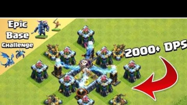 epic and executive base vs all max troops challenge in COC