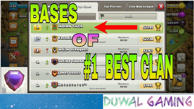 Best Bases For Town Hall 13 | From Local #1 Clan |( Indian Tiger Clan ) #clashofclans;#Th13WarBase