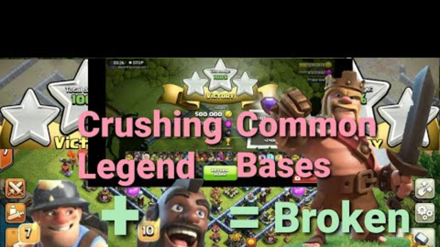 Best TH13 Attack Strategy | Clearing Max TH 13 Legend League Bases | Clash Of Clans