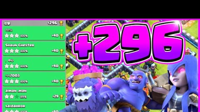 After Update! Legend League Attacks! Yeti BoWitch Attack Strategy! TH13|Clash of Clans