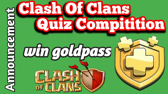 Clash of Clans Quiz || play quiz and win goldpass ||