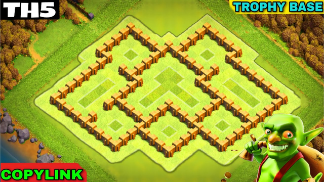 New Best TH5 Trophy Base | Town Hall 5 Trophy Base | Th5 Trophy Base | Th5 | Clash Of Clans | Coc