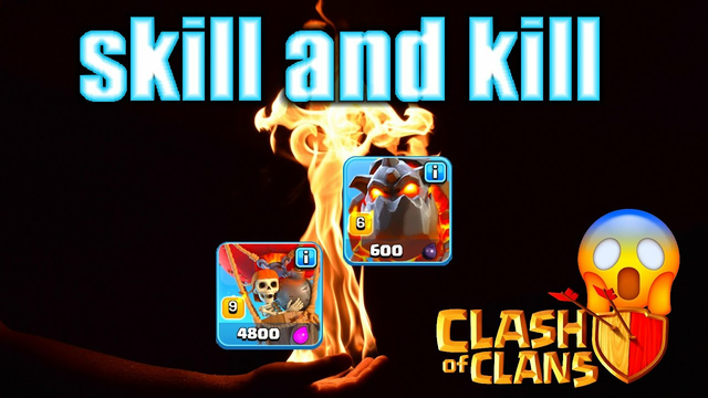 CLASH OF CLANS | SKILL AND KILL! MOBA AND ZAP!!