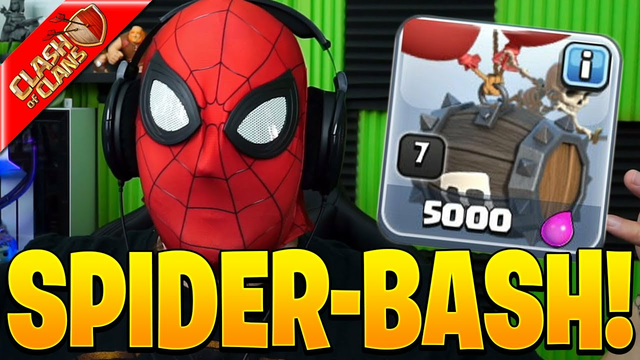 SPIDER-MAN PLAYS CLASH OF CLANS!