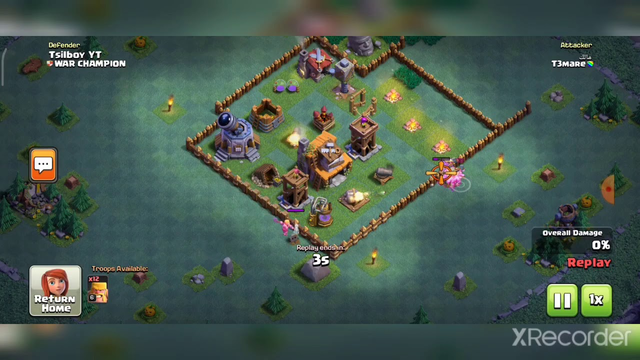 Easy defense in builder base(+1200 trophies) | Clash of Clans