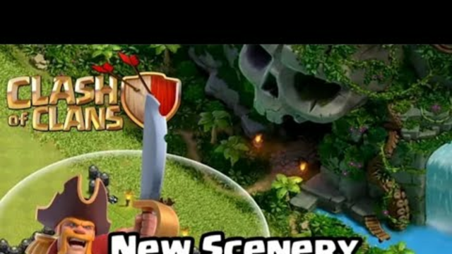 Update! New pirate scenery in clash of clans||full infomation 100% confimed