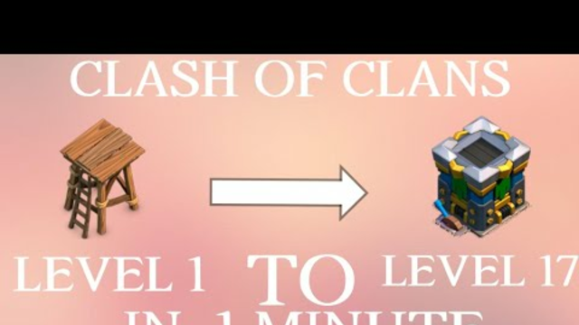 Showing archer tower level 1 - 17 1 minute clash of clans