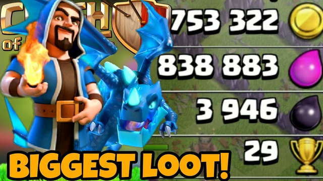 Top 3 Biggest Loot Base In Clash Of Clans - Highest Loot Base In Clash Of Clans