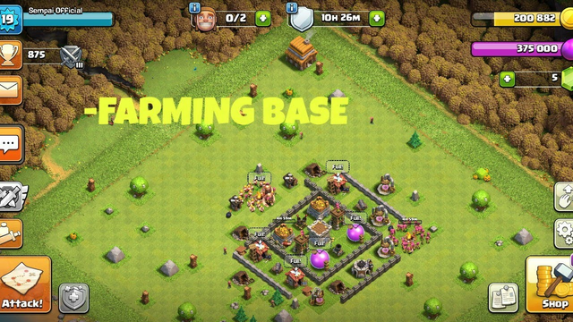CLASH OF CLANS | TH4 FARMING BASE WITH LINK 2020