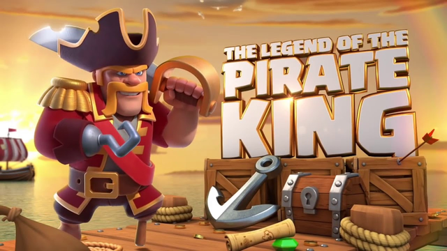 pirate king takes the helm ! (clash of clans season challenges)