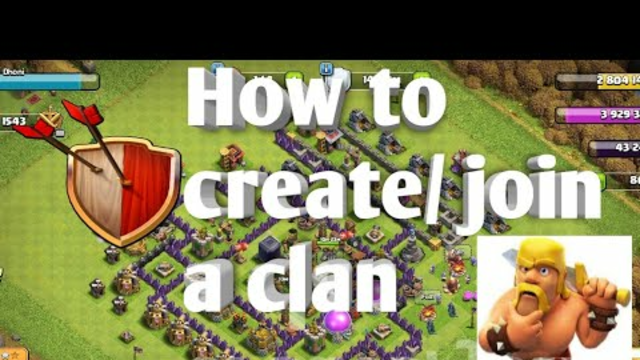 How to create/join a clan in clash of clans || Rock in Gaming
