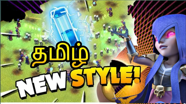 Th13 zap witchs + icegolem easy to 3 star attack strategy clash of clans Tamil