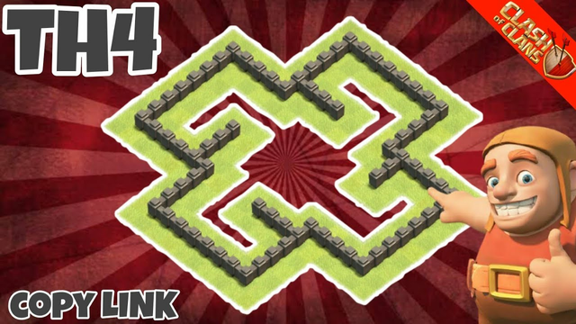 NEW BEST TH4 BASE WAR/FARMING/TROPHY BASE - TH4 BASE WITH LINK 2020 - CLASH OF CLANS