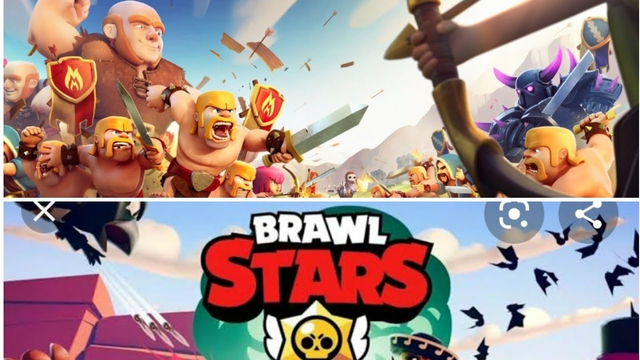 A mixture of Clash of Clans and Brawl Stars...