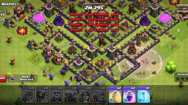 Clash of clans gameplay. Townhall 10