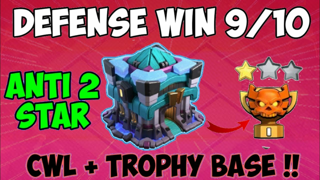 *October* TOP NEW Th13 Trophy & CWL War Bases WITH LINK 2020 / Anti 2-3 Star / Clash of clans 2020