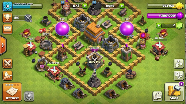 (Clash of clans) my humble abode