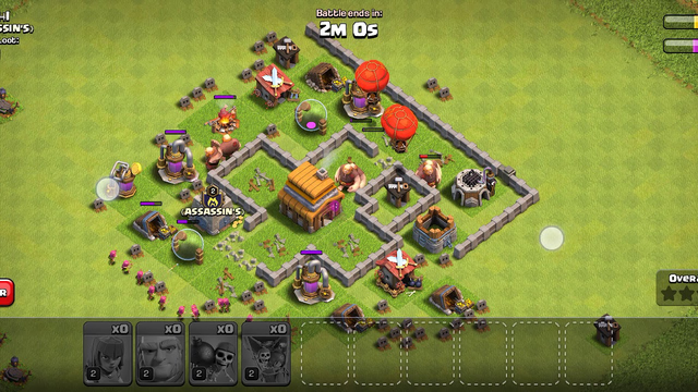 Town hall 4 attack strategy for trophies, clash of clans town hall 4 attack strategy
