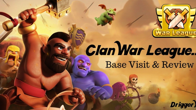 Clash of Clan Base Visit - Clan War League CWL - COC World Record?? | DriggerYT