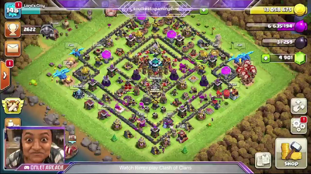 Watch Rimpi play Clash of Clans