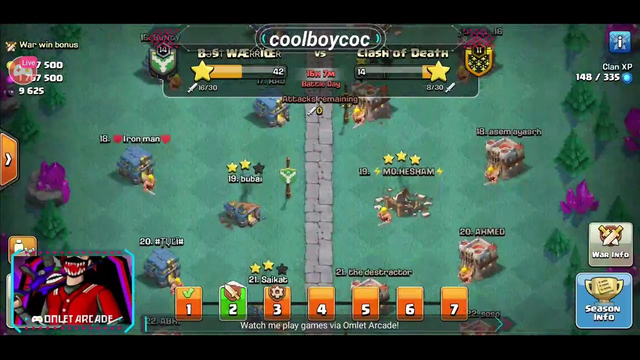 CLASH OF CLANS LIVE || FT COOL BOY