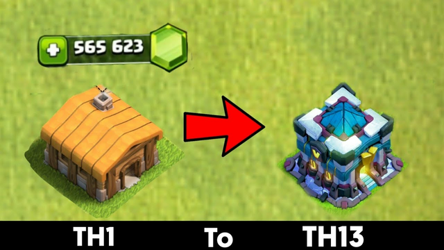 TH1 to TH13 :COC TH1 to TH13 TIME-LAPSE | Geming ASMR