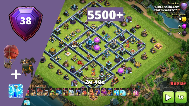 5500+ | POPULAR LEGEND BASES | ZAP LALO | CLASH OF CLANS | TH13