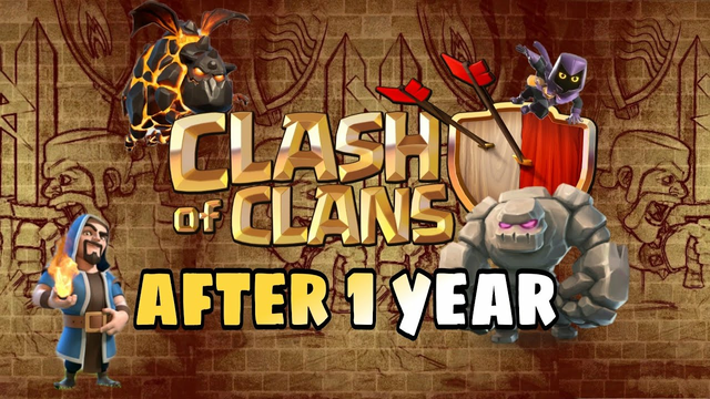 Clash of clans after 1year | Ryner gaming