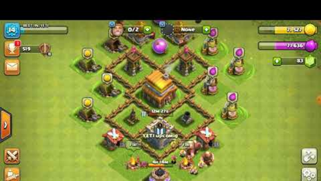 Clash of clans Episode 1 All of my accounts