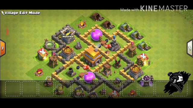 #coc || clash of clans town hall 5 base || #AlanTelson || my fist vidio please support guys