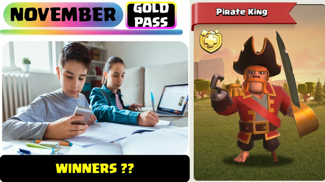 Clash of Clans | Winners of BLOOMBERG STUDENT Gold Pass Giveaway | Check out