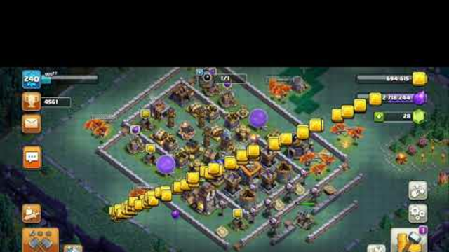 Clash of Clans Gameplay | Level 240 | League of Titans 1