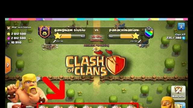CLASH OF CLANS we got a oppsite noob clan