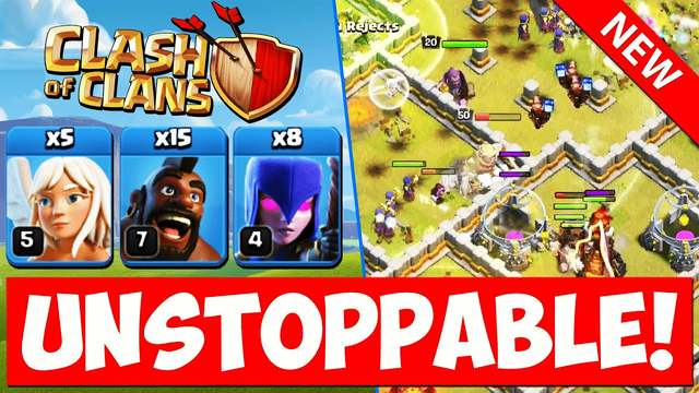 This NEW WITCH ATTACK is UNSTOPPABLE at Town Hall 11 ! Clash of Clans TH 11 Best War Strategy 2020
