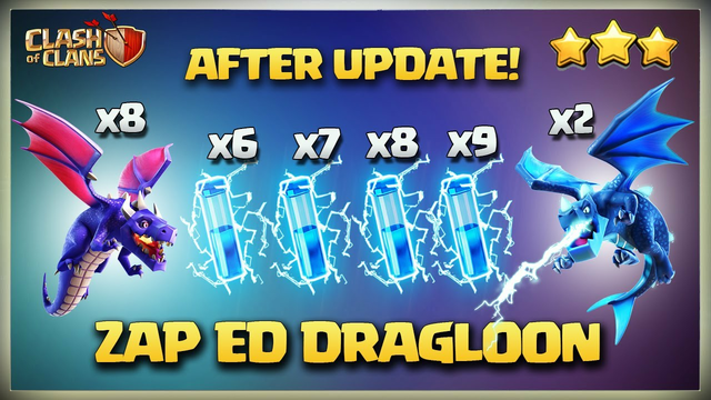 BEST TH11 ATTACK STRATEGY - Th11 Lightening Spell Ed DragLoon & Th11 Zap DragonLoon Attack Coc - CWL