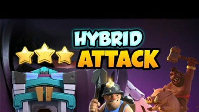 clash of clans hybrid attack strategy |Best attack strategy for th 13|Best hybrid attack replays|coc