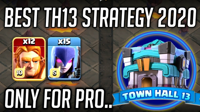BEST TH13 Attack Strategy for 3 Stars (Clash of Clans) | best th13 CWL strategy