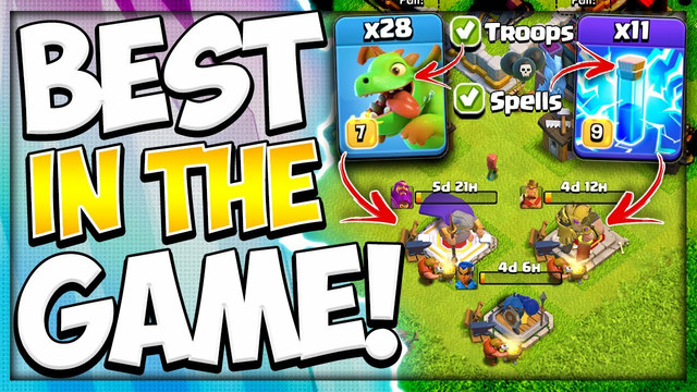 Best Dark Elixir Strategy 4 TH9 & Up! Proof This Farming Army is the Easiest in Clash of Clans