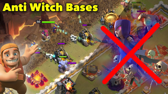 Defend Witch Spam! Base-Building Tips for Anti-Witch Bases in Clash of Clans!