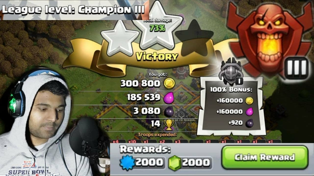 This Successful Attack Make me Champion | Clash Of Clans