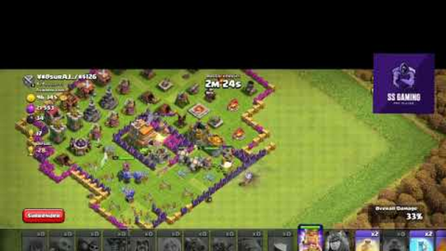 best attack of COC Clash Of Clans #Coc #Clashofclans