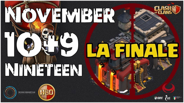 Finale Evento Nineteen - Clash of Clans