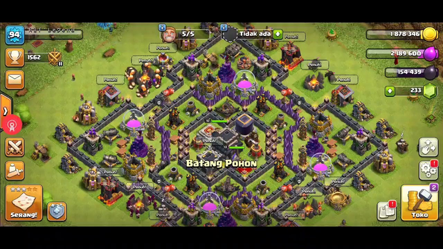 Clash of Clans Attack Malem......