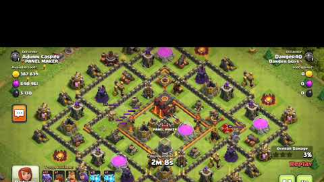 How to attack with full of dragons. In clash of clans