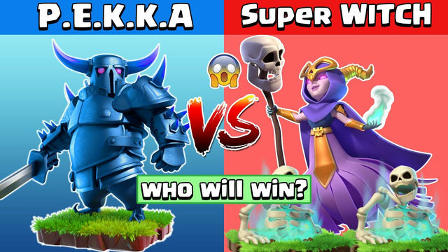 PEKKA Vs Super Witch | Clash of Clans Gameplay | COC