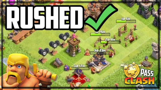 YOU Said RUSH. Gold Pass Clash of Clans #38!