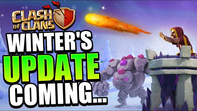 PREPARING FOR WINTER UPDATE 2020 - Clash of Clans LIVE
