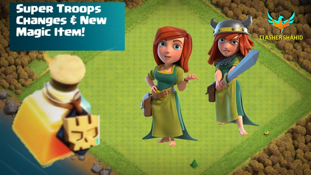 NEW UPDATE SUPER POTION IN CLASH OF CLANS...............COC