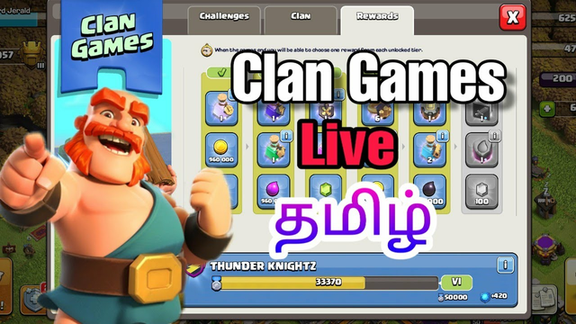 Clash of clans Tamil live