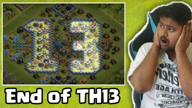 THE END OF TH13.................. CLASH OF CLANS COC